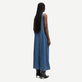 Samsøe Samsøe Saskylar Dress In Denim Blue