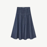 Samsøe Samsøe Satilly Skirt In Soft Denim