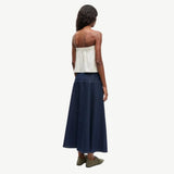 Samsøe Samsøe Satilly Skirt In Soft Denim