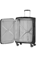 Samsonite Popsoda Spinner Expandable (4 Wheels) 66cm Black