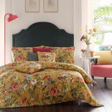 Clarke & Clarke Meadow Ochre Duvet Set Double