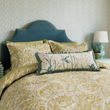 Sanderson x National Trust Tilia Lime Cover Set Single Size in Gold