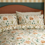 Sanderson 'Clementine' Cotton S King Duvet Cover Set In Beige