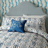 Sanderson Jamilia Double Duvet Cover Set in Blue