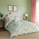 Sanderson Options Oleander Duvet Cover Set King Size Aqua