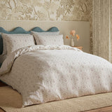 Sanderson 'Summer Scallop' Cotton Double Duvet Cover Set In Lavender