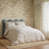 Sanderson Summer Scallop Cotton S-King Duvet Cover In Lavender