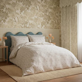 Sanderson Summer Scallop Cotton Single Duvet Cover In Lavender