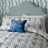 Sanderson Options Jamilia Double Duvet Cover Set In Blue