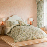 Sanderson National Trust Lophura Double Cover Set In English Grey