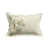 Sanderson National Trust Lophura Double Cover Set In English Grey