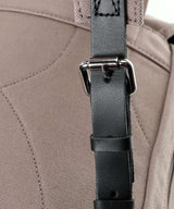 Sandqvist Earth Brown Stig Backpack with Black Leather