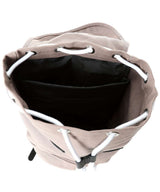 Sandqvist Earth Brown Stig Backpack with Black Leather