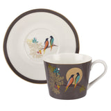 Sara Miller Teacup And Saucer Dark Grey