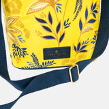 Sara Miller Botanic Blooms Bottle Cooler In Yellow