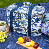 Sara Miller Botanic Chevron Family Cool Bag, 30L