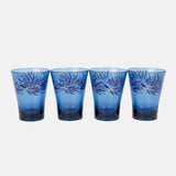 Sara Miller Peacock Parade Picnic Tumblers - Set of 4