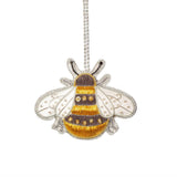 Sass & Belle Fantasy Bee Zari Embroidery Christmas Decoration