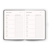 Scribble Daily Productivity Planner In Mocha