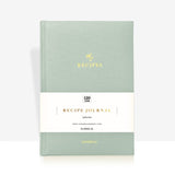 Scribble & Luxury Recipe Journal In Sage