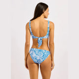 Seafolly C Shells Reversible Hipster Bikini Bottom In Sapphire