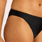 Seafolly Palermo Hipster Bikini Bottom In Black
