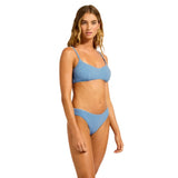 Seafolly Sea Dive Bralette Bikini Top In Cornflower