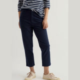Seasalt Albert Quay Slim Fit Crops In Maritime