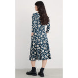 Seasalt April Jersey Dress In Dark Lugger