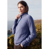 Seasalt Basset Cove Jumper Made With Merino Wool In Bilberry