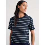 Seasalt Copseland T-Shirt Organic Cotton In Chyandour Maritime