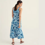 Seasalt Cornwall Sun Gleam Dress In Blue