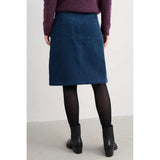 Seasalt Dovetail A-Line Skirt In Sea Cave