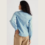 Seasalt Isla Semi-Fitted Shirt In Lynher Waterfall