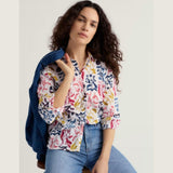 Seasalt Larissa Shirt In Botanical Chalk
