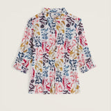 Seasalt Larissa Shirt In Botanical Chalk