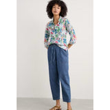 Seasalt Larissa Shirt In Flower Chalk