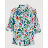 Seasalt Larissa Shirt In Flower Chalk