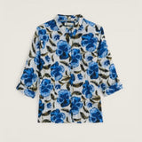 Seasalt Larissa Shirt In Pansy Chalk