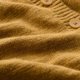 Seasalt Pentire Steps Linen & Organic Cotton Cardigan In Tansy