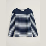 Seasalt Sailor Shirt Falmouth Breton Maritime Chalk