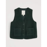 Seasalt Well Wisher Borg Fleece Gilet In Coppice