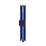 Secrid Mini Wallet Matt in Black & Blue