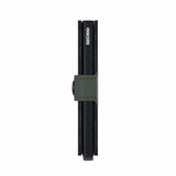 Secrid Miniwallet in Matte Green-Black