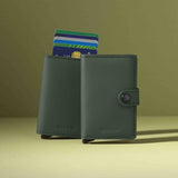 Secrid Miniwallet in Matte Green-Black