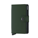 Secrid Miniwallet in Matte Green-Black