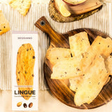 SEGGIANO Taggiasca Olive Handmade Flatbreads, 120g