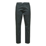 Selected 175 Slim Fit Flex Chinos In Dark Shadow