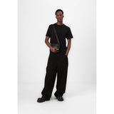 Selected Haspen O-Neck Tee In Black