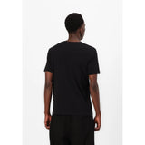 Selected Haspen O-Neck Tee In Black